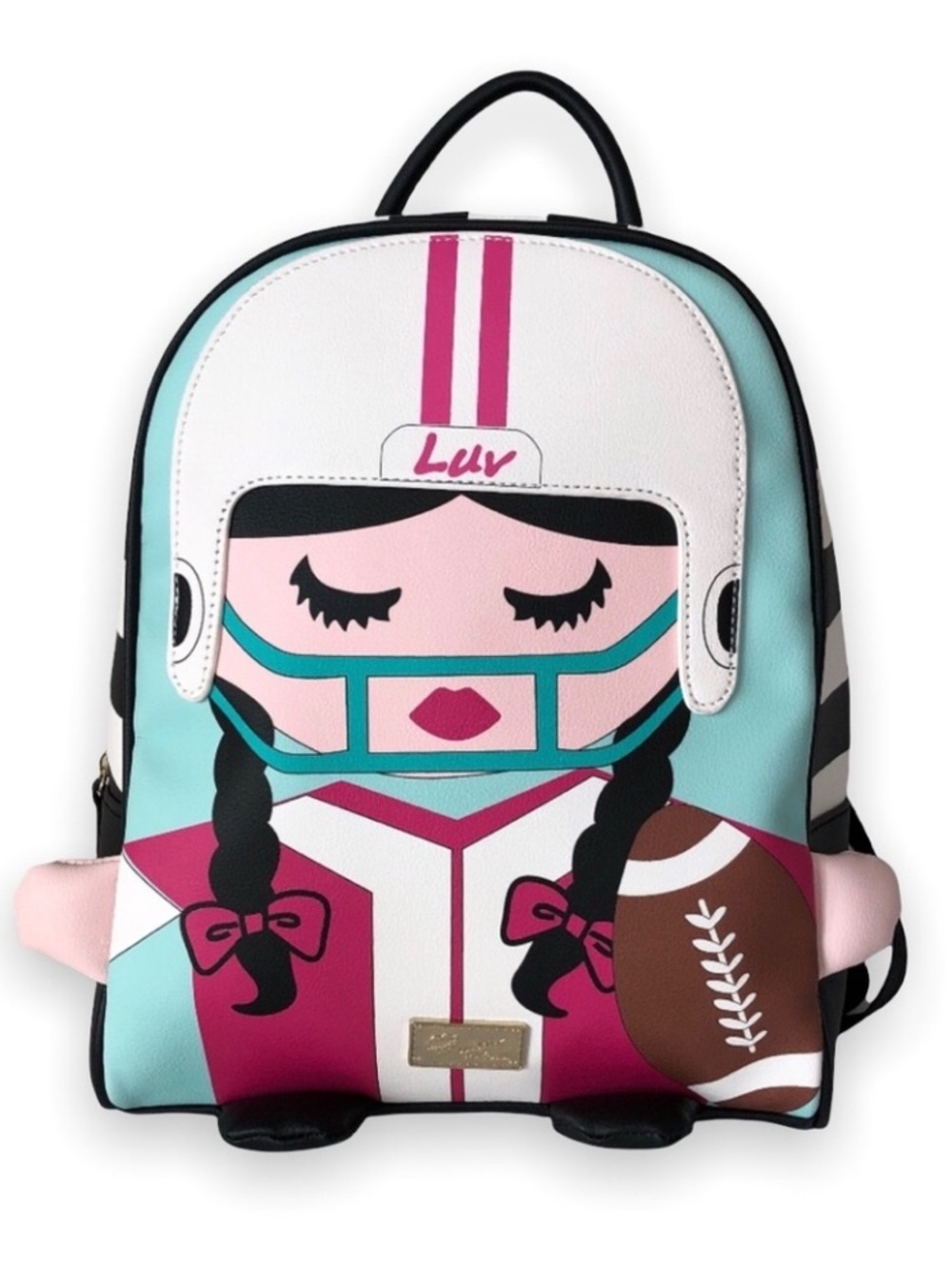 Luv Betsey by Betsey Johnson LBMindy Football Player Mini Backpack